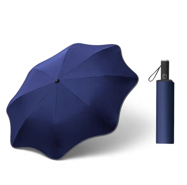 Automatic Ultra-light Feather Umbrella Folding Sunscreen Anti-ultraviolet Sun Umbrella Advertising Full Automatic Umbrella