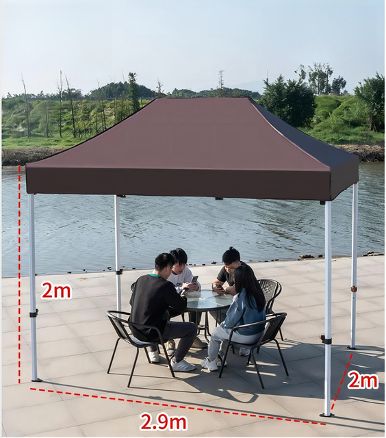 2X3M Outdoor Advertising Custom Print Event Exhibition Pop Up Canopy Tent Folding Trade Show Tent
