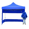 Portable Steel Folding Pop-Up Canopy Tent Waterproof Customizable Logo Printing Events with Window Side Wall