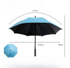 Promotional Cheap Wholesale Custom Coloured Automatic Straight Branded WindProof Golf Umbrellas With Logo Printing Sun Umbrella