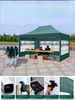 Canopy roof structure cover pop up tent awning window garden gazebo outdoor sun shade trade show tents