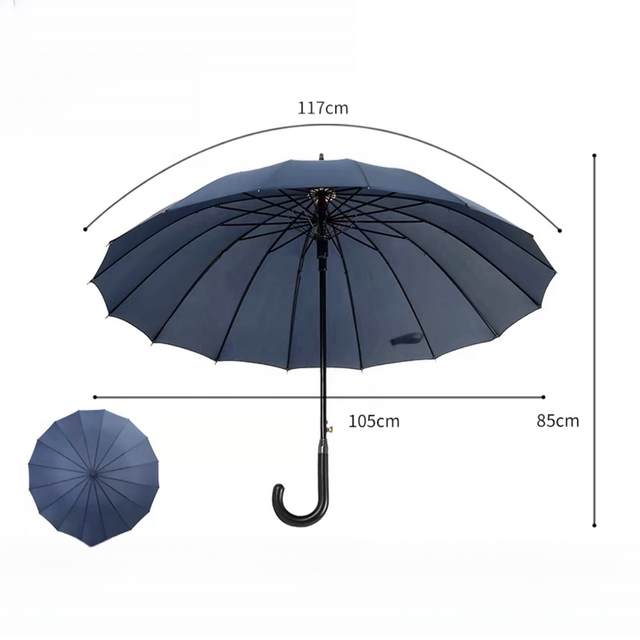 Suppliers manufacturer wholesale 27 inch large windproof logo prints big luxury promotional branded custom golf umbrella