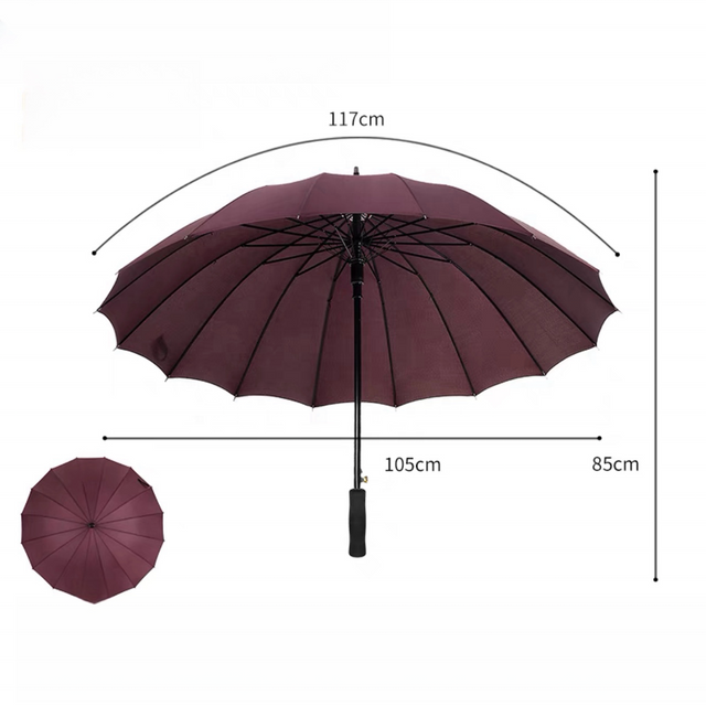 Unique classical men women custom print strong windproof 27inch rain custom no minimum advertising stick straight umbrella