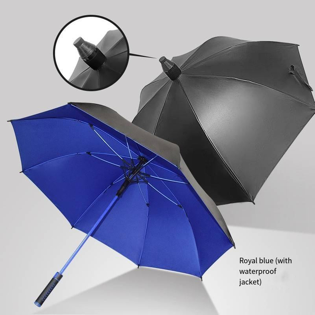 High Quality Custom Logo Printed Golf Umbrella Promotional Double Layer Windproof Design Modern Style for Adults