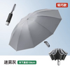 Wholesale Super Large Three Fold Sunny Rain Dual-use 180 Degree Rotatable Automatic LED Flashlight Umbrella