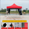 High Quality Pop up Canopy 2x2m 2x3m 3x3m 3x4.5m 3x6m Trade Show Tent Folding Outdoor Advertising Gazebo Fabric Polyester