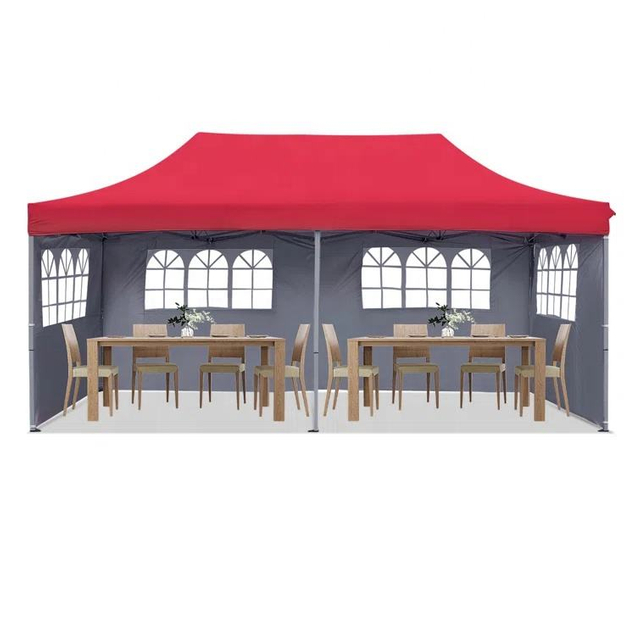Custom logo Printed 10x20ft Folding Pop up Canopy Tent Trade Show Advertising tent for wholesale