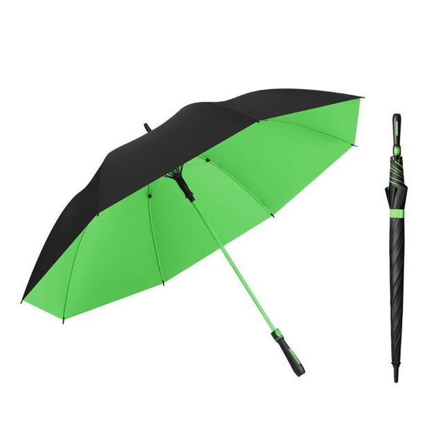 High Quality Custom Logo Printed Golf Umbrella Promotional Double Layer Windproof Design Modern Style for Adults