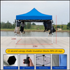 High Quality Hexagonal diamond Frame Canopy Tent for Outdoor Advertising Display UV Printing Techniques Trade Show Events