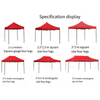 Advertising Trade Show Marquee Tents Custom Instant Promotional Branded Printed Gazebos Folding Canopy Tents
