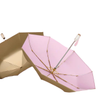 Luxin Umbrella Factory Travel Compact Light Portable Hand Pocket Folding Umbrella Mobile Size Flat Handle Parasol