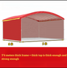 iron frame easy up portable advertising pop up marquee 10x16ft outdoor folding custom printed gazebo canopy trade show tent