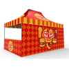 Custom Printed 3x6 Ez up Folding Pop up Canopy Tent Trade Show Advertising Gazebo Roof Top for Sale