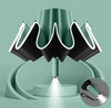 23 Inches 10k Double Vented Layer Three Portable Folding Umbrella Sliver Coated Waterproof Automatic Umbrella