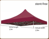 Brand New Product 10X10ft Custom Trade Show Display Events Canopy Tent Advertising Pop Up Tent 1200d tent cover without frame