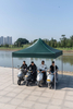 Custom 10x10ft Folding Pop Up Trade Show Tent Advertising Tent Outdoor Event with steel Frame