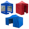 Portable Steel Folding Pop-Up Canopy Tent Waterproof Customizable Logo Printing Events with Window Side Wall