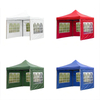 Modern 3x3 Waterproof Trade Show Folding Tent Steel Frame Pop Canopy Outdoor Parties Events Customizable Logo Printing
