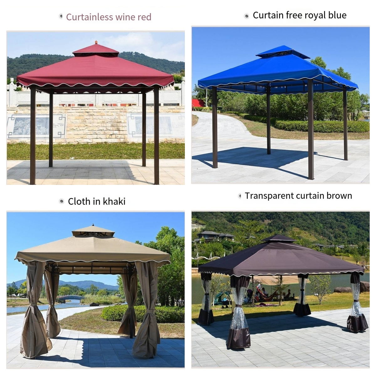 gazebos for backyards