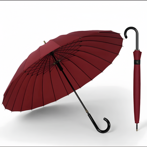 Wholesale Large Windproof Logo Prints Big Luxury Promotional Branded Custom Golf Umbrella